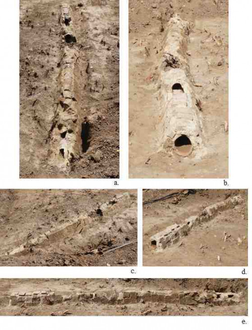 Pl. 4. Suprafața 2- Complexul 4 – vedere dinspre nord-vest (a), dinspre sud-est (b), dinspre vest (c), dinspre est (d), dinspre nord-est (e).